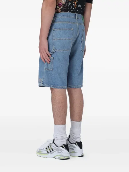 Pantaloni scurți din denim Barrow albastru