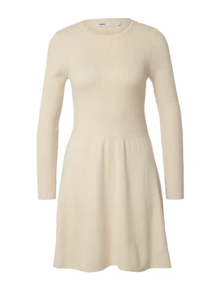 ONLY Rochie tricotat ALMA deschis gri