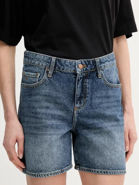 Armani Exchange pantaloni scurți de damă din denim albastru