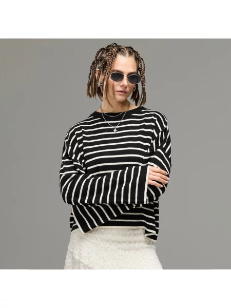 Свитер Cropp черный