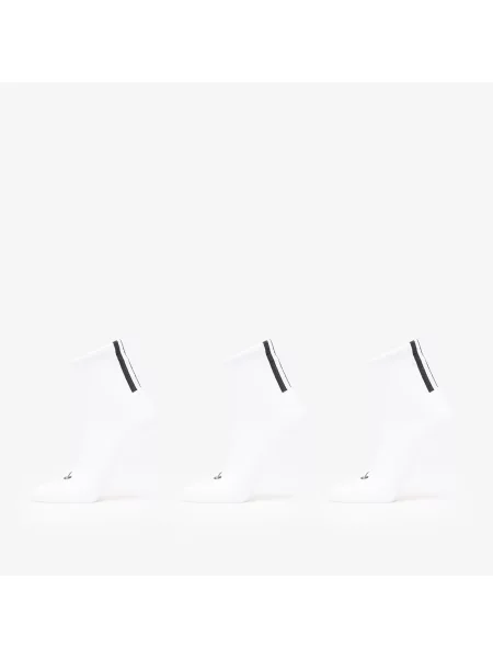 Pruhované ponožky Adidas Originals biela