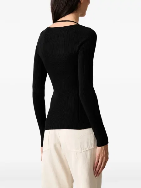 Pulover Guess cu autograf negru