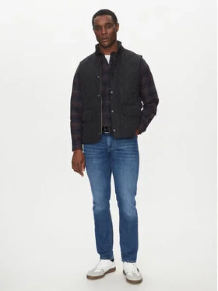 Barbour Vesta New Lowerdale Tmavomodrá