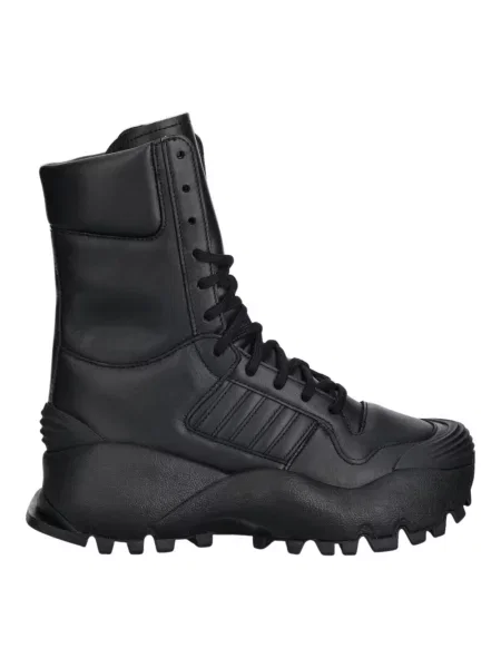 Botki Adidas Originals skórzane czarne