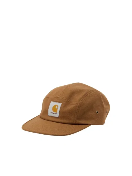 Carhartt WIP Șapcă Backley maro caramel / galben auriu alb
