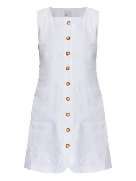 Rochie mini Posse de in de costum alb