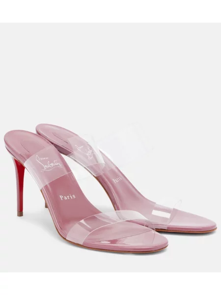 Papuci tip mules Christian Louboutin din piele