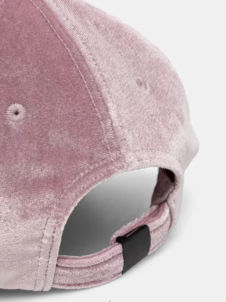 Velúr sapka Ea7 Emporio Armani rózsaszín