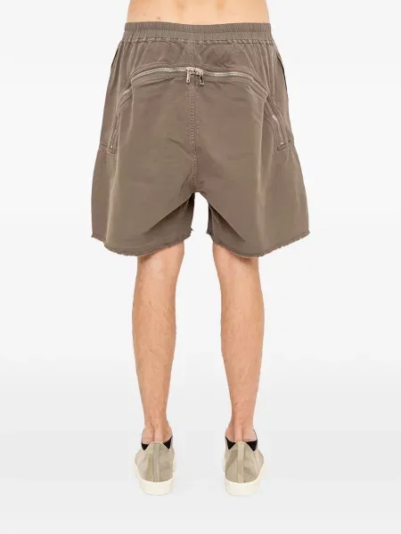 Su raišteliu šortai Rick Owens Drkshdw pilka