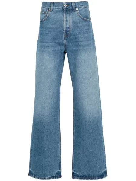 Straight fit džíny Jacquemus modré