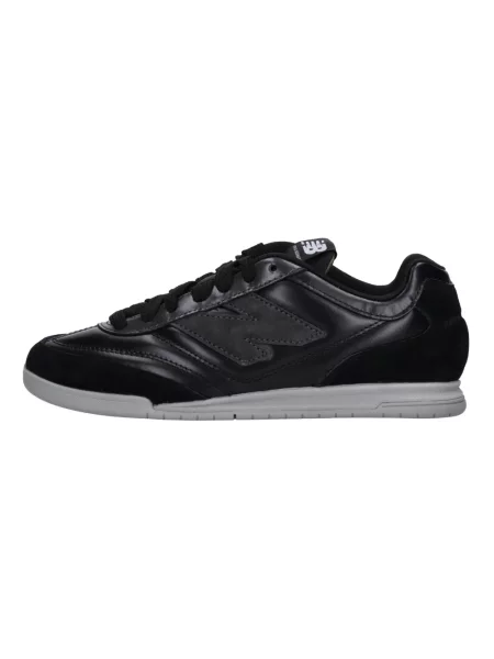 Sneakersy New Balance skórzane czarne