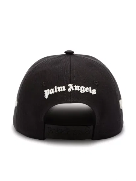 Kepurė su snapeliu Palm Angels juoda