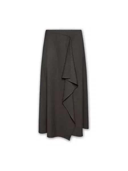 Spódnica Elena Miro' kopertowa szara