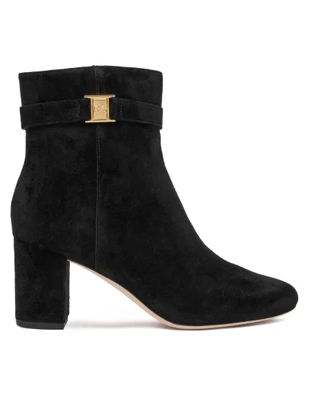 Μποτάκια LAUREN RALPH LAUREN Kellie Bt Hi μαύρο