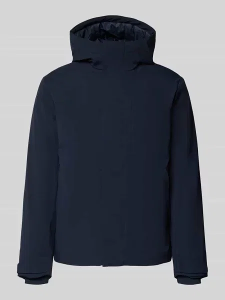 Kurtka z zakrytym zamkiem błyskawicznym model KEEN' Jack & Jones granatowa