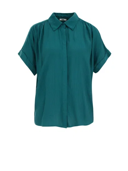 WE Fashion Bluză smarald verde