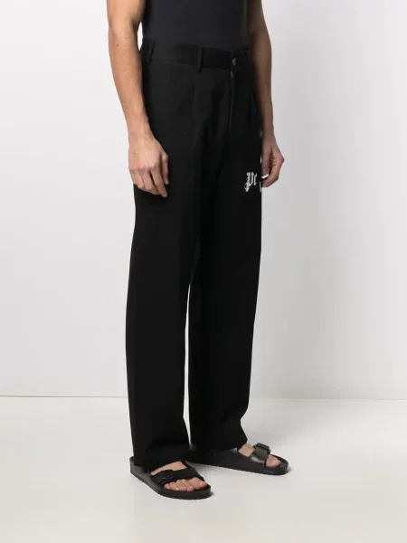 Chinos Palm Angels s autogramem černé