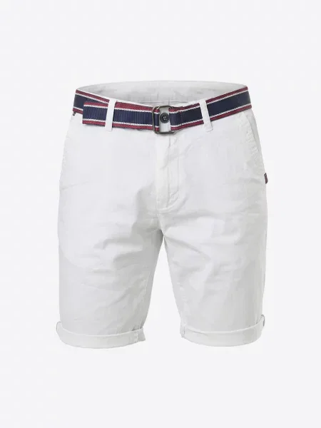 KOROSHI Pantaloni eleganți alb