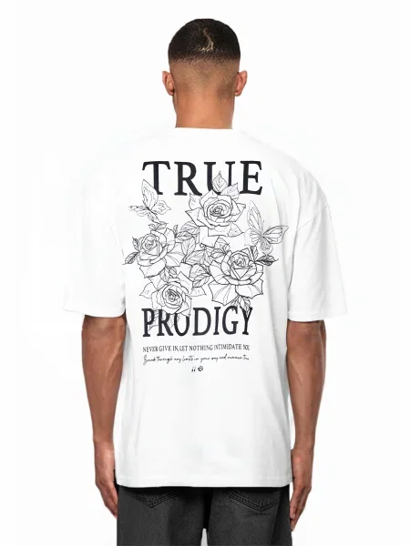 Trueprodigy Tricou Alex negru alb