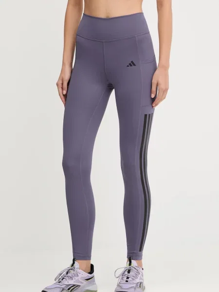 Pajkice za vadbo adidas Performance Opt 3S vijolična