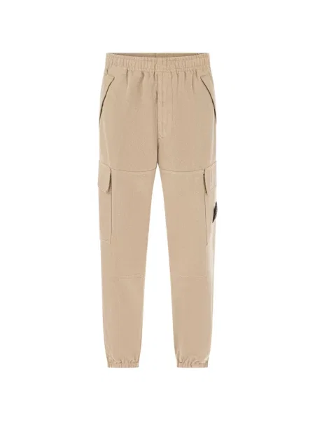 Pantaloni de jogging Stone Island de lână cu strasuri