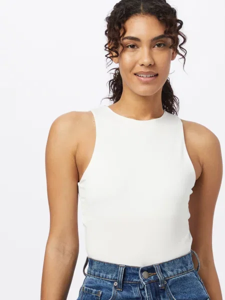 Trendyol Tricou body alb