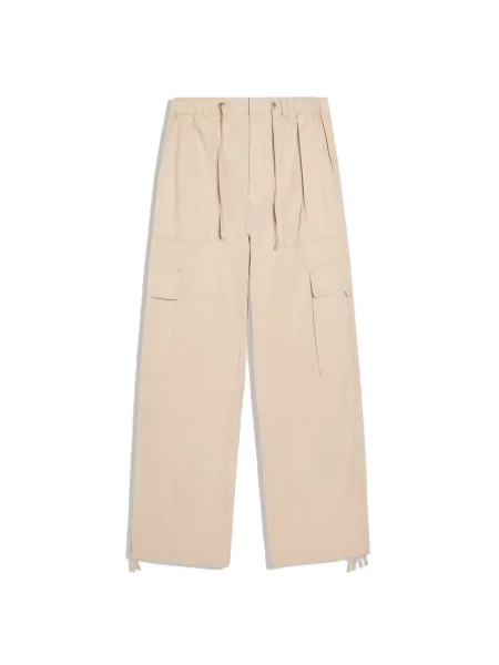 Bershka Cargo nadrágok világosbarna