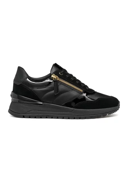 Sneakersy Geox czarne