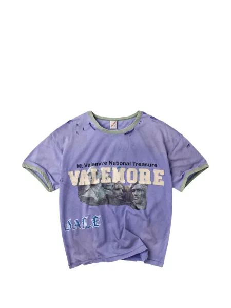 Tricou Vale zdrențuiți violet