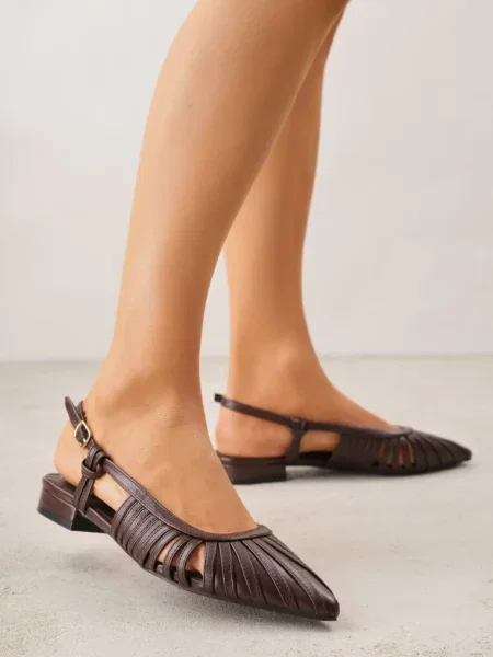 Sandale Kahlidone maro