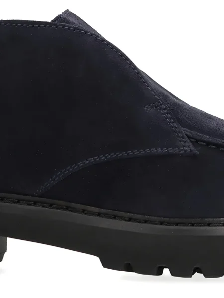 Botine Doucal's din piele albastru