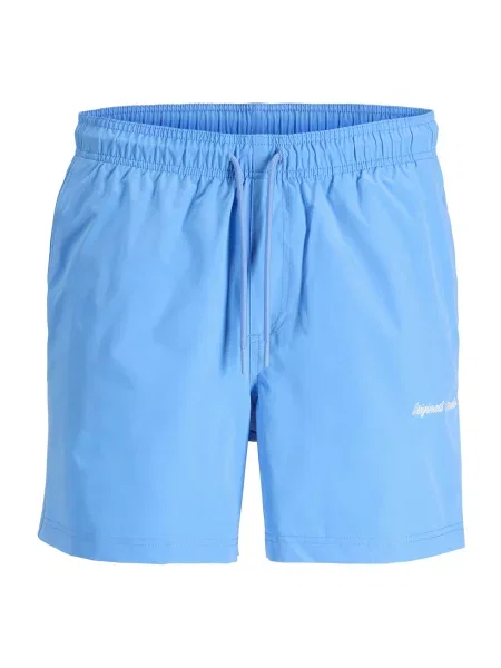 JACK & JONES Kratke kopalne hlače JPSTMAUI azur