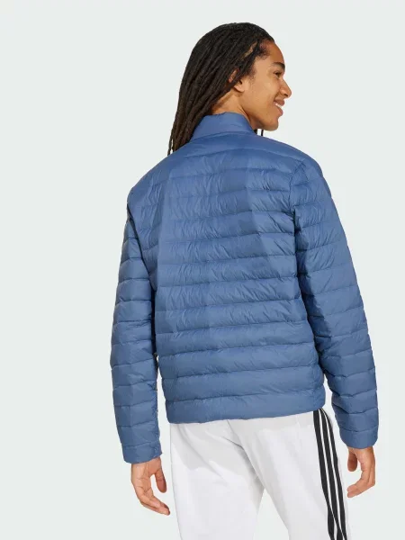 Пуховик adidas синій