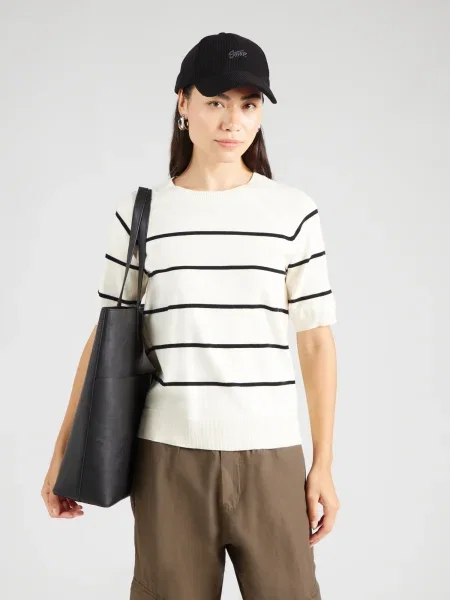 Soft Rebels Pulover Marla bej negru
