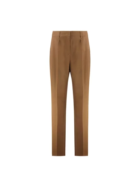 Spodnie Max Mara brązowe