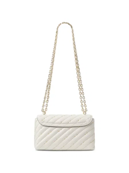 Crossbody kabelka Jimmy Choo biela