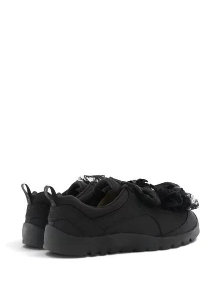 Sneakerși Keen Footwear cu volane din dantelă negru