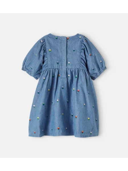 Džinsinė suknelė Stella Mccartney mėlyna