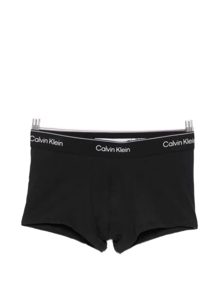 Boxeri Calvin Klein cu autograf negru