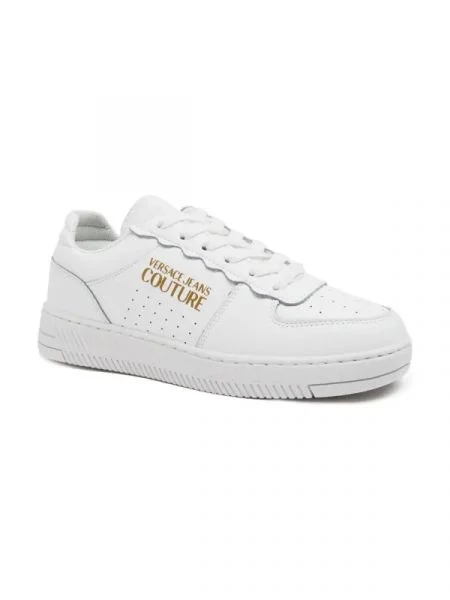 Versace Jeans Couture De piele sneakers SCARPA SNEAKERS alb