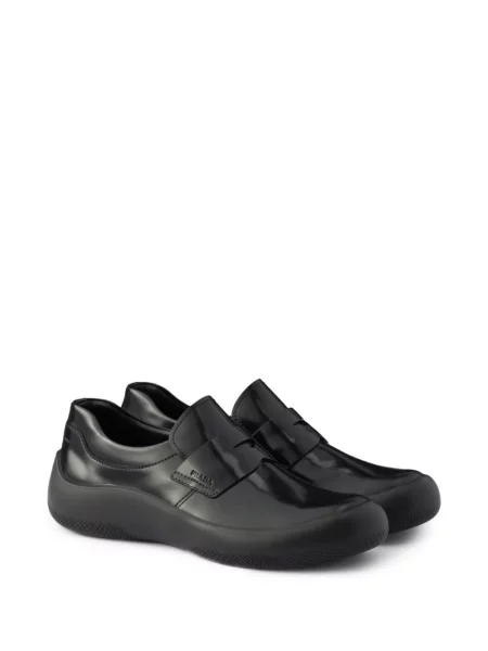Pantofi loafer Prada din piele negru