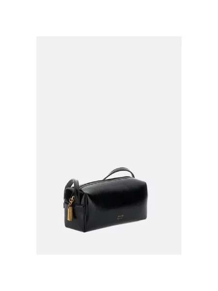 Torebka crossbody Khaite skórzana czarna
