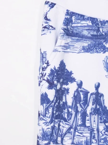 Pantaloni copii Philipp Plein alb