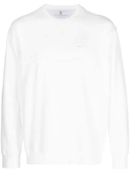 Hanorac Brunello Cucinelli cu broderie