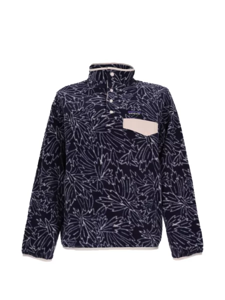 Pocnitură pulover Patagonia din fleece albastru