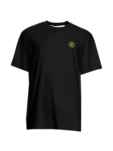 Tricou Just Cavalli cu autograf negru