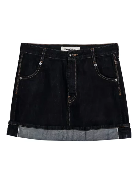 Fusta mini Semicouture albastru