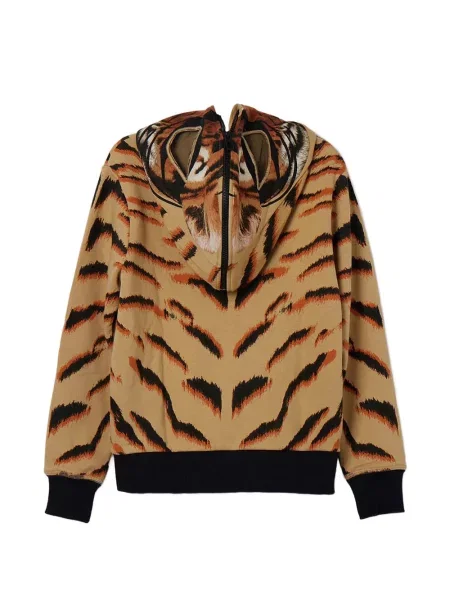 Bluza z kapturem dziecięca Desigual brązowa