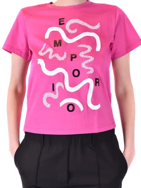 Koszulka Emporio Armani czarna