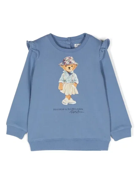Koszulka polo dziecięca Polo Ralph Lauren niebieska